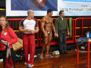 notte dei campioni 2004 back stage