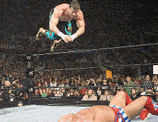 Eddie Guerrero: FrogSplash su KurtAngle