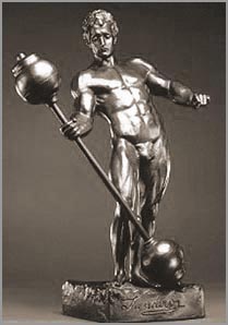 mr. olympia trophy