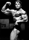 Arnold Schwarzenegger al Mr. Olympia 1975