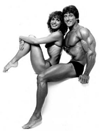 Frank Zane e sua moglie Christine